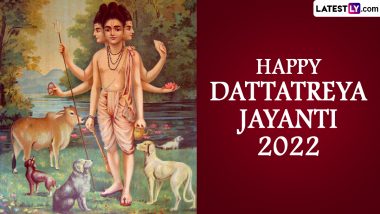 Dattatreya Jayanti 2022 Wishes and Greetings: WhatsApp Messages, Images, HD Wallpapers and SMS for the Birth Anniversary of the Hindu Deity